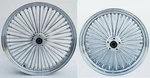 Fat Spoke 21" Front/rear 16" Wheel Chrome Harley Electra Glide Road King Street. Fixed Price $800.91.