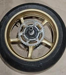 2008-2016 Yamaha Yzf R6 Oem Rear Wheel Rim Rotor Hub Straight. Fixed Price $224.99.
