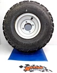 2002 Yamaha Raptor Front Wheel Rim Tire Assembly 2FJ-25180-00-35. Fixed Price $67.49.