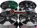 4 22" Wheels Rims Fit Porsche Cayenne Gts Turbo Style Black 5X130. Fixed Price $1069.20.