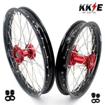 Kke 19/16" Big Kid's Wheels Rims Set For Honda CRF150RB 2007-2025 Red. Fixed Price $449.00.