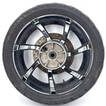 2012 Harley Touring Street Glide Rear Wheel Rim Tire Cvo Agitator 180/55ZR18 18". Fixed Price $550.00.
