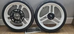 Motobecane Mbk 51 Magnum Wheels Set Front Rear Drum Moped Grimeca Doppler Mitas. Fixed Price $456.90.