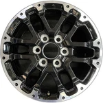 Toyota Machined Black Sequoia Tundra Rim 18X7.5 2022-2025 Alloy Oem 75600. Fixed Price $145.84.