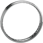 Drag Specialties Chrome 40 Spoke Custom Spun Steel Rim. Fixed Price $136.91.