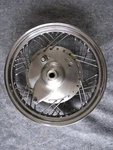 1982/83 Yamaha XS650SK Heritage Special Rear Chrome 48 Spoke Wheel. Fixed Price $624.73.