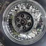 2001 98-03 Yamaha Star Classic XVS650 Oem Rear Wheel Rim True. Fixed Price $235.00.