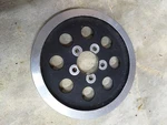 Buell M2/S2/X1 Rear Wheel Drive Pulley Sprocket - Damaged For Parts Only. Fixed Price $39.99.