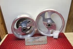 1995 Harley Davidson Dyna Super Glide Billet Front Rear Wheel Rims Set DSG18. Fixed Price $399.99.