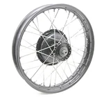 Black Replica 18" 45 Solo Front Wheel & Drum For Harley 1930 1952 Servi-car. Fixed Price $818.00.