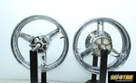 00-01 Yamaha Yzf R1 Chrome Front Rear Back Rims Wheels Set. Fixed Price $451.25.