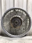 76 Kawasaki S2 Rear Back Rim Wheel Straight. Fixed Price $42.74.