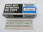 Lot Of 9 Drag Specialties 16" X 3.1" Wheel Rim Strips With Center Hole DS181501. Fixed Price $26.99.