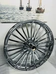 Harley Front Turbine Wheel 2023 -26 Breakout Custom Chrome Mag Rim Oem Exchange. Fixed Price $999.00.