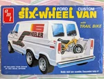 Rare! *original Vintage Amt Ford Custom 6-WHEEL Van W/ Trail Bike Kit *complete!. Fixed Price $275.00.
