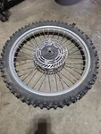 1989 Honda CR250R CR125R CR500R Front Wheel Assembly 446A5-KZ4-000. Fixed Price $100.00.