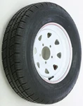 Awc Trailer Tire And Steel Wheel Assembly White 13X4.5 On 4.5/175-80R13 "c". Fixed Price $218.99.