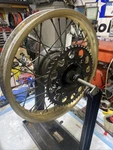 Honda 1985 CR250R Rear Wheel 18IN Gold CR500 42601-KS6-000ZA Hub. Fixed Price $229.99.