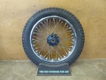 1960S Triumph Bsa Norton Motorcycle PL1193-1. 17IN Rear Wheel Dunlop Rim. Fixed Price $113.00.