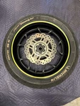 2012-2022 Kawasaki ZX14R Oem Front & Rear Wheels Rims W/ Tires Rotors. Fixed Price $450.00.