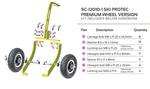 Adjustable Snowmobile Dolly With Upgraded Tire & Wheel Skidoo Cat Polaris Yamaha. Fixed Price $228.95.