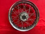 16''X3'' Chrome Rear Profile Laced Wheel (BAY5). Fixed Price $200.00.