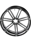 Arlen Ness Forged Billet 7 Valve Rear Rims - 18IN. X 5.50IN. Black Motorcycle. Fixed Price $998.90.