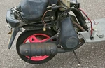 Rear Wheel Rim (no Tire) From 1987 Yamaha Razz SH50 Scooter Moped Part Out True. Fixed Price $52.50.