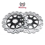 Front Brake Disc Rotors Set For Kawasaki Ninja ZX10RR 2017-25 Marchesini Wheels. Fixed Price $197.09.