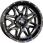 Motosport Alloys M26 Vibe Wheel 14X7, 4/156, 3.5+3.5. Fixed Price $189.00.