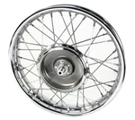 Chrome 18" Front Wheel 1930 1952 Harley 45 Solo Wla Servi-car. Fixed Price $618.00.