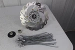 1995 - 2014 Honda CRF250R Front Hub With Rotor And Spoke Set 125 450. Fixed Price $120.00.