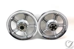 2003 Harley Lighning Star 16X3 Front Rear Rim Wheel Set Straight Chrome. Fixed Price $1395.95.