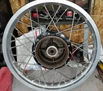 XL600R Honda 1987 Rear Wheel 42601-MG2-000 17 2.15. Fixed Price $105.00.