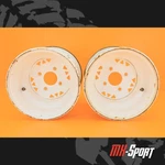 93-99 1997 Trail Boss 250 Oem Rear Wheels Rims Pair Set Assembly. Fixed Price $149.99.