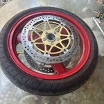 Kawasaki Ninja Zx 1200 2001 Front Wheel Tire And Brake Rotors. Fixed Price $100.00.