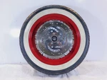 Harley Davidson Softail Heritage Classic Deluxe Spoked Front Wheel Red Rim Tire. Fixed Price $299.95.