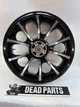 Harley Coastal Moto Largo 10 Spoke 18X5.5" Street Road Glide Mag Wheel Rim. Fixed Price $675.00.