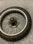 Kawasaki Kx 80 Front Wheel Rim Hub 17X1.40 " Little 41034-1137 1986-1987. Fixed Price $46.75.