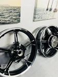 Harley Cvo Limited Touring Chrome Black Wheels 2009-25 Tomahawk Rims Outright. Fixed Price $1950.00.
