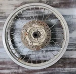1990 - 1994 Yamaha YZ125 Rear Wheel Assembly Hub Rim 19"X1.85". Fixed Price $89.95.