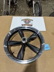 Harley Dyna Front Mag Wheel 2006-17 Blem Scuff 19 5 Spok. Fixed Price $675.00.