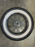 Oem Harley Davidson Flstc Softail Heritage Profile Front Spoke Wheel Tire 16IN. Fixed Price $40.00.