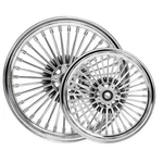 18X3.5 16X3.5 Fat Spoke Wheels For Harley Softail Heritage Boy Deluxe Flstn. Fixed Price $761.14.