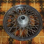 Indian Chrome Wheel Front 17 Rim. Fixed Price $180.00.