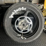 2001-2006 Honda CBR600 F4I Rear Wheel Black Oem Straight No Bends 02 03 04 05. Fixed Price $119.99.