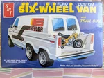 *rare! **factory-sealed *original Vintage Amt Ford Custom 6-WHEEL Van Kit **nib!. Fixed Price $325.00.