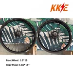 Kke 1.6*19 &1.85*16 E-moto Wheels Rims Set For Surron Light Bee-x 2019-25 Black. Fixed Price $519.00.