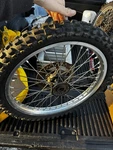 1987 86/87/88 Suzuki RM250 Front Wheel Rim Hub Rotor 100/100-18. Fixed Price $95.00.