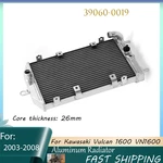 Aluminum Water Radiator For Kawasaki Vulcan VN1600B 2003 2004-2008. Fixed Price $179.98.